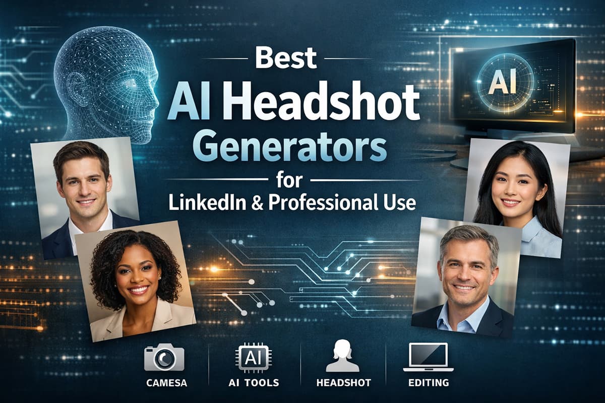 Best AI Headshot Generators for LinkedIn and Professional Use
