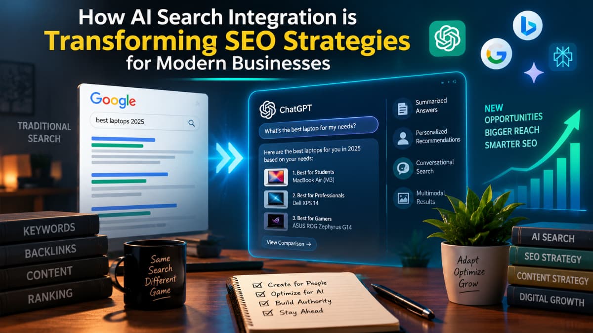 How AI Search Integration is Transforming SEO Strategies for Modern Businesses