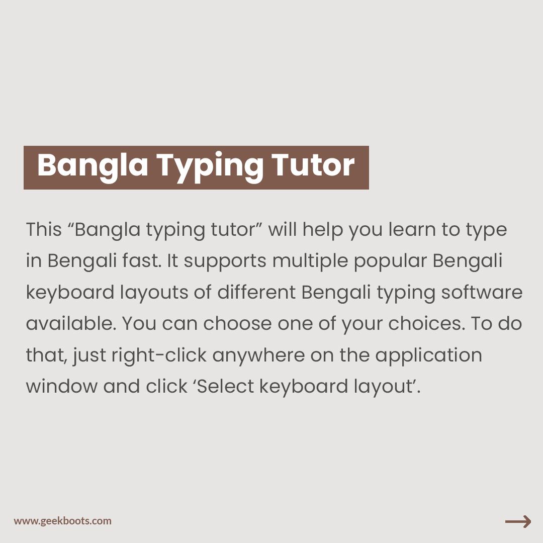 List of best Bengali typing software