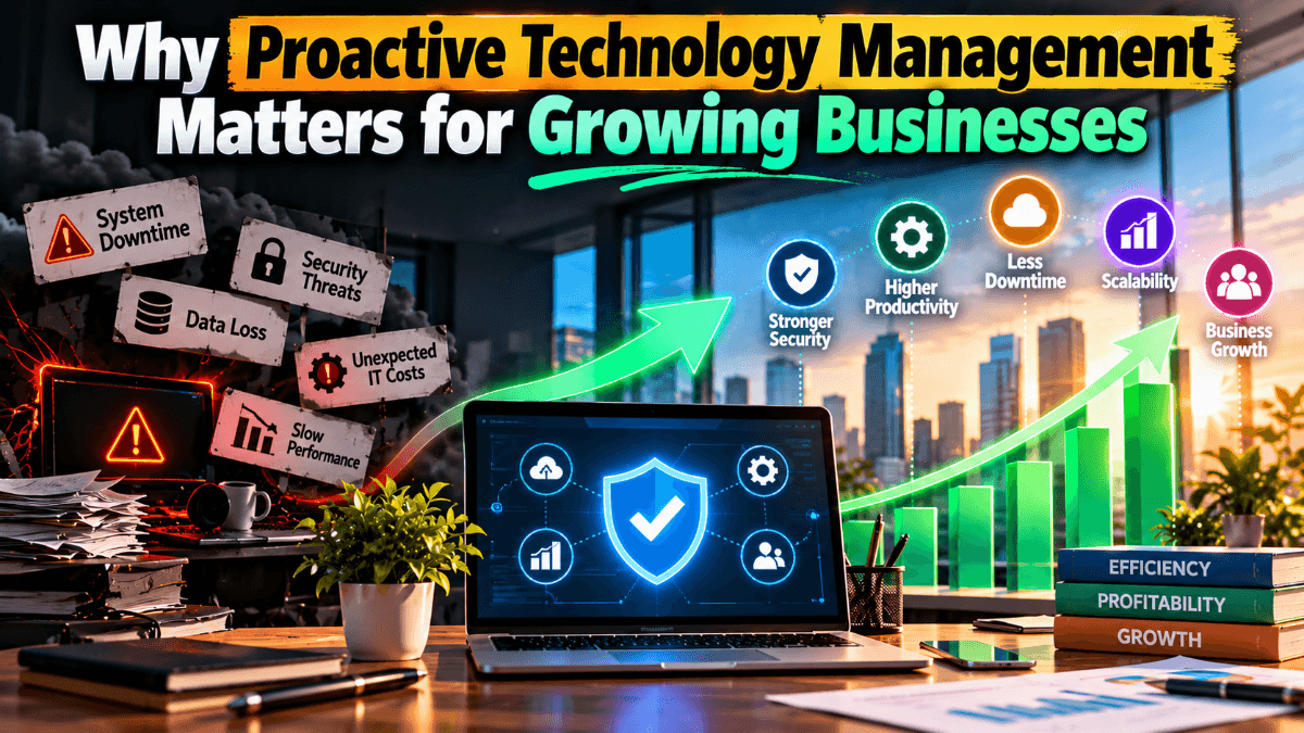 Why Proactive Technology Management Matters for Growing Businesses