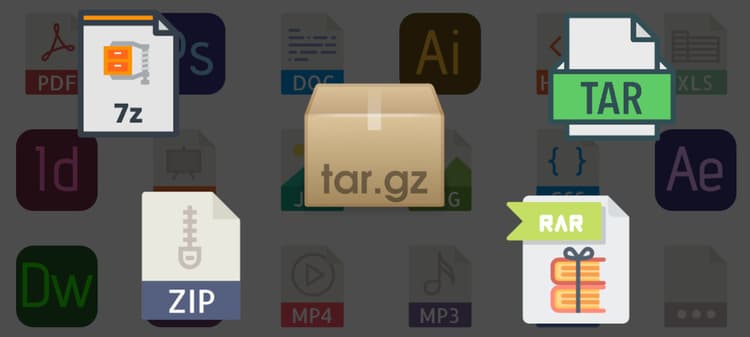 Different types of file compression and archive formats | Geekboots