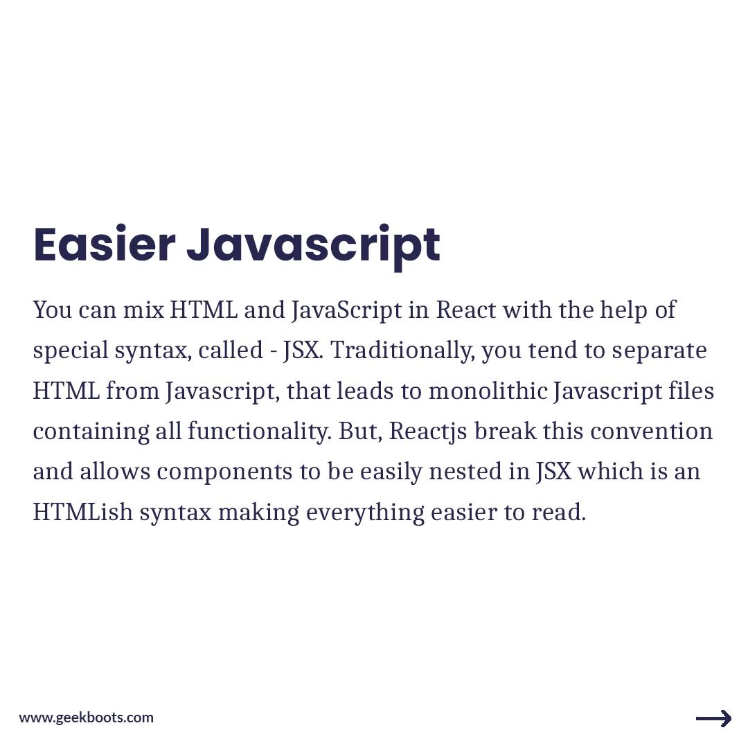 ReactJS and it’s usability