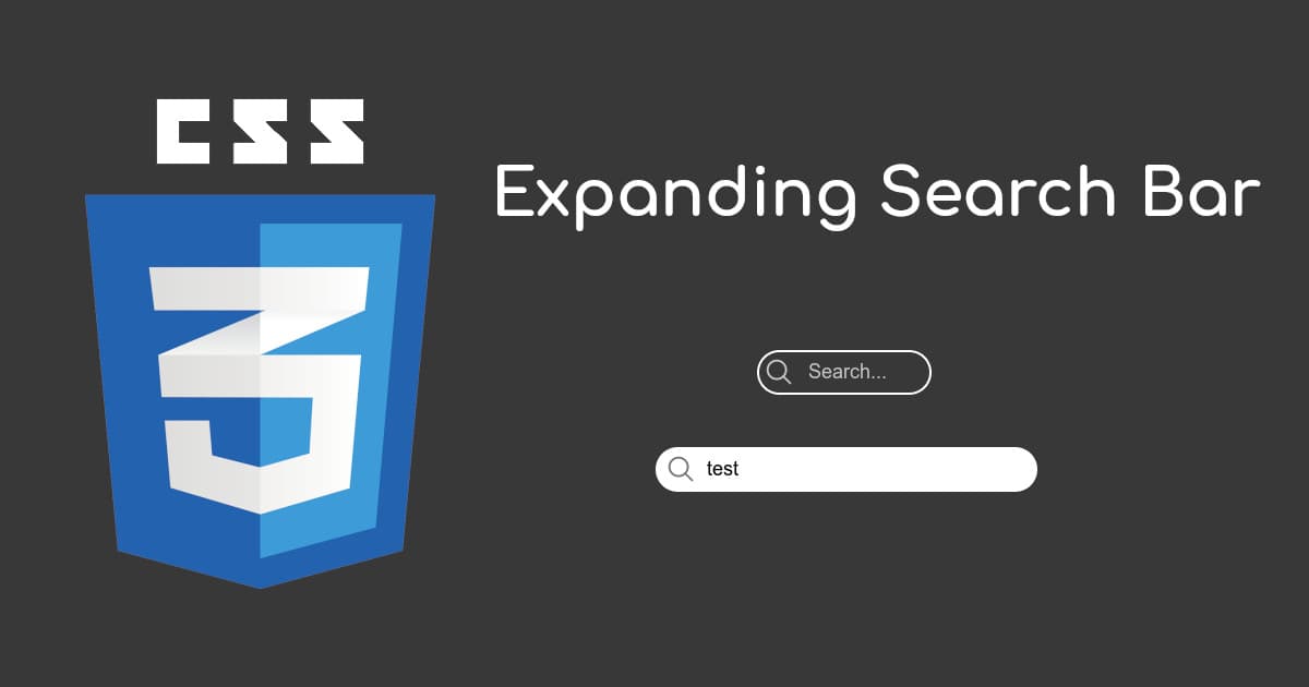 Expanding Search Bar