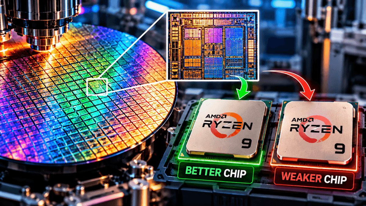 Same CPU, Different Performance: What Is the Silicon Lottery? The Hidden Science Behind Processor Binning