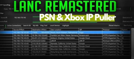 IP Puller Lanc Remastered Free (PSN & Xbox Resolver)