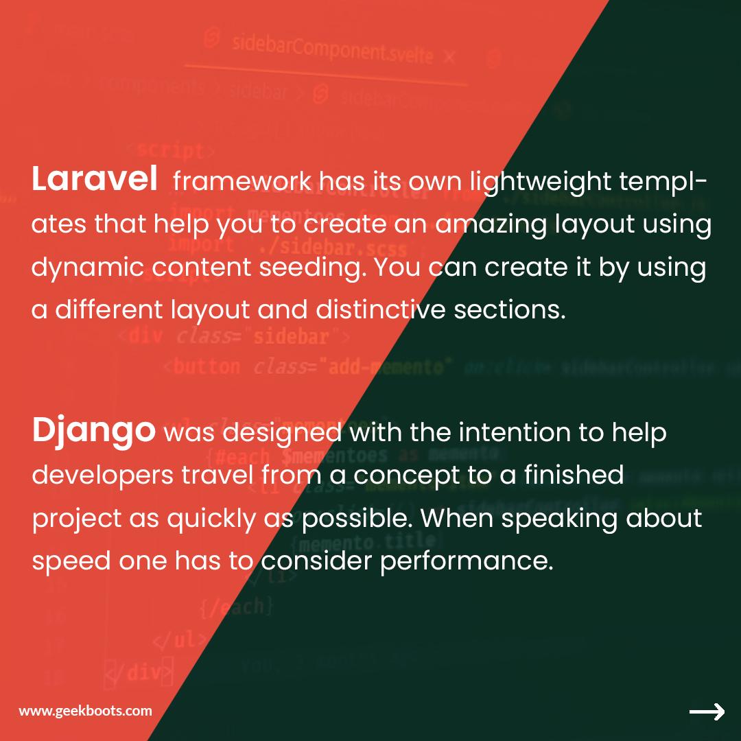 Django vs Laravel for Rest API