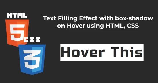 Link Filling with Box-shadow for CSS