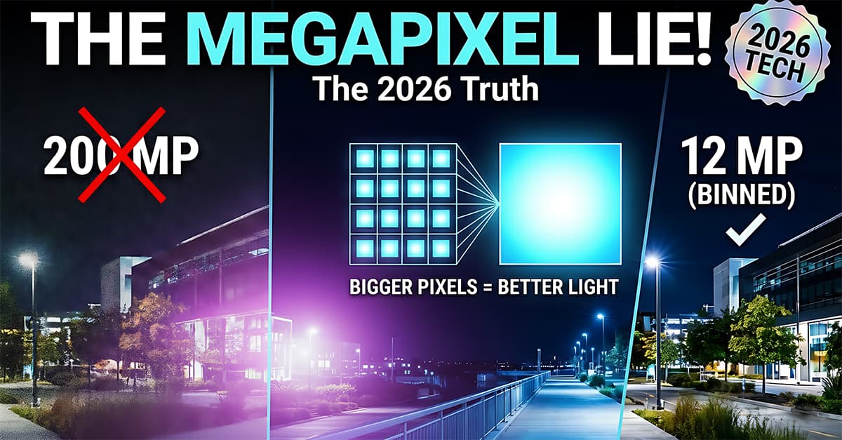 Megapixels Are a LIE: Why Your 2026 Phone Camera Doesn't Need 200MP