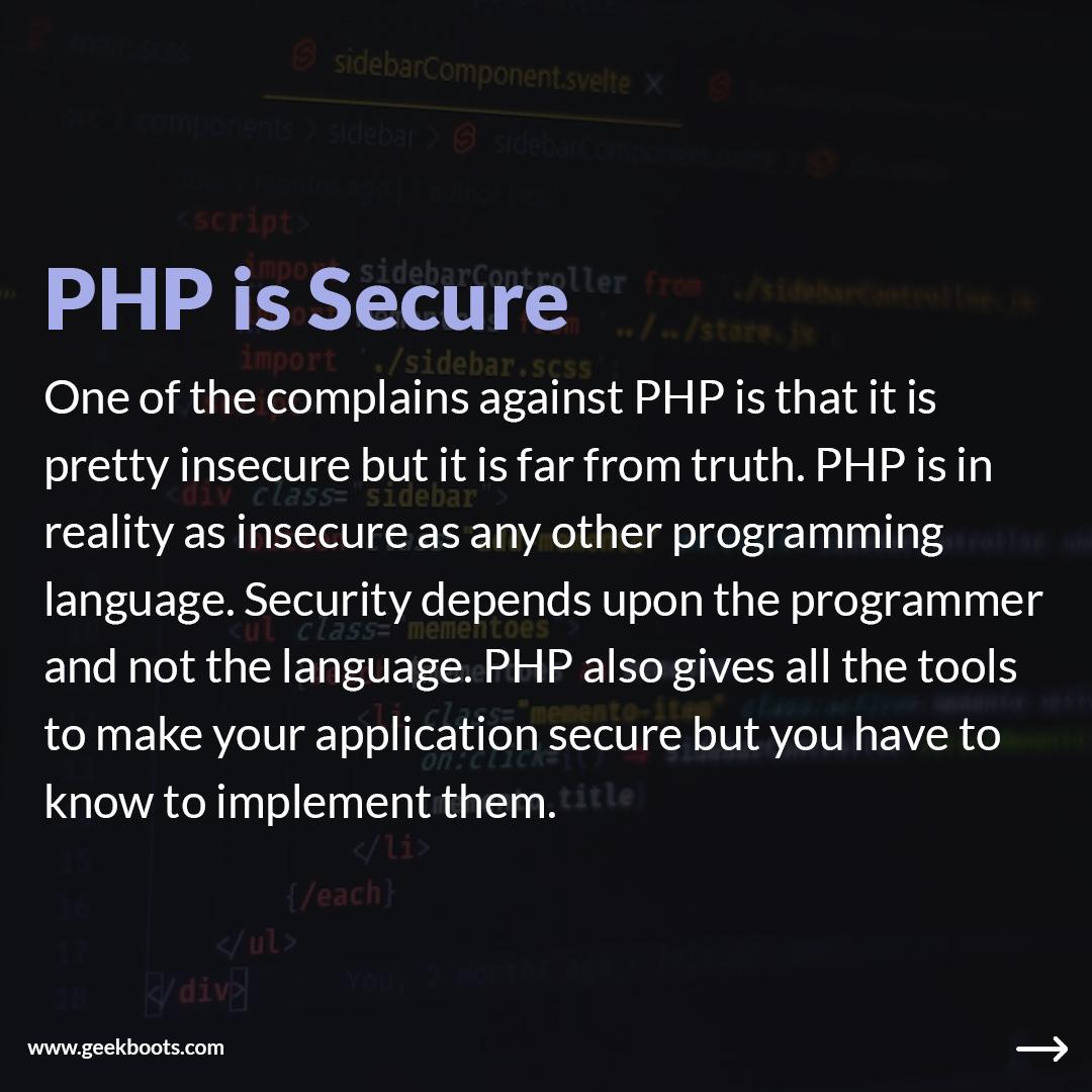 10 reason behind huge popularity of PHP in Web development