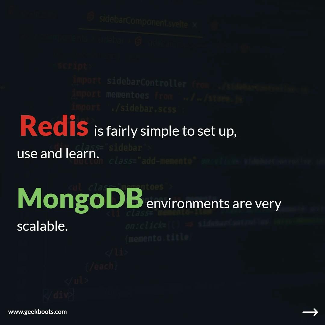 Redis vs MongoDB - which is better for your next project?
