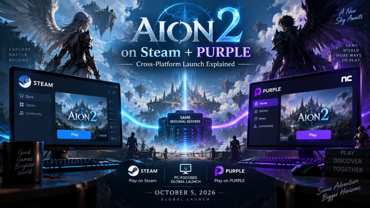 Aion 2 on Steam and PURPLE: Cross-Platform Launch Explained