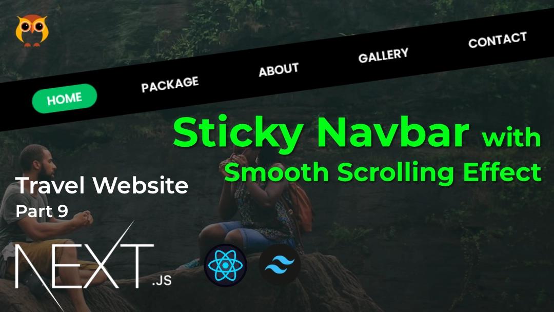How to Highlight a Menu on Scroll of the Page Using Next.js and TailwindCSS