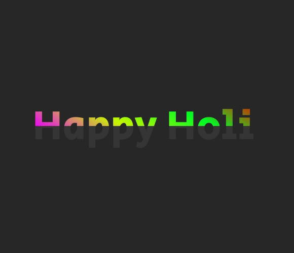 Loading text with linear gradientWorking Sample0
