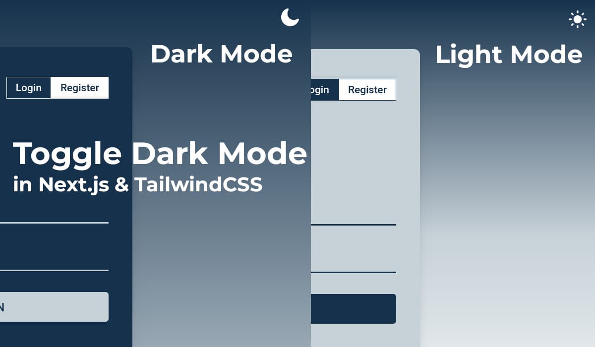 How to Add Dark Mode to Your Next.js and Tailwind CSS Project?