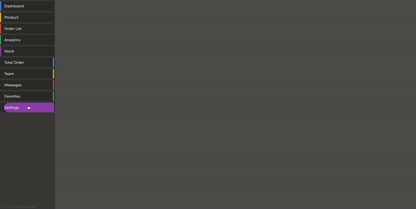 Vertical Menu with Filling EffectWorking Sample0