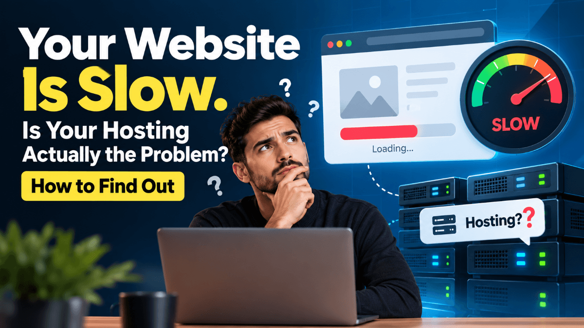 Your Website Is Slow. Is Your Hosting Actually the Problem? How to Find Out