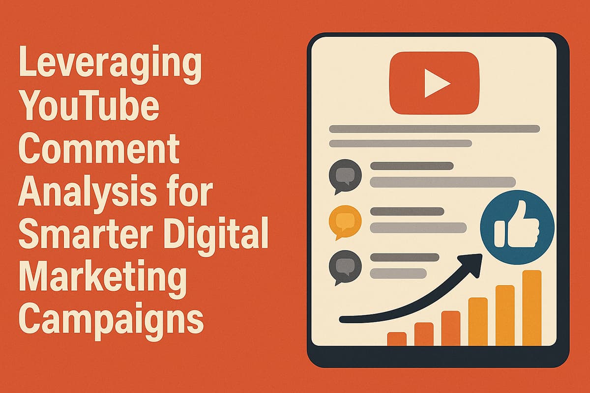 Leveraging YouTube Comment Analysis for Smarter Digital Marketing Campaigns