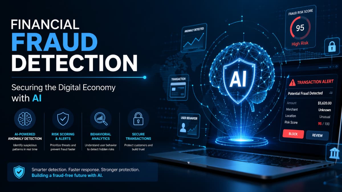 Financial Fraud Detection: Securing the Digital Economy with AI