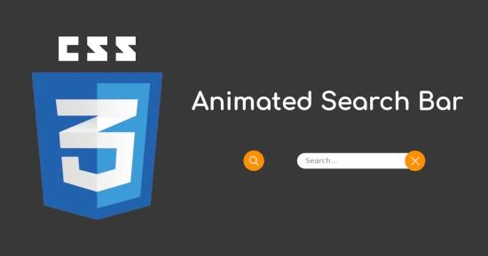 Animated Search Bar for CSS