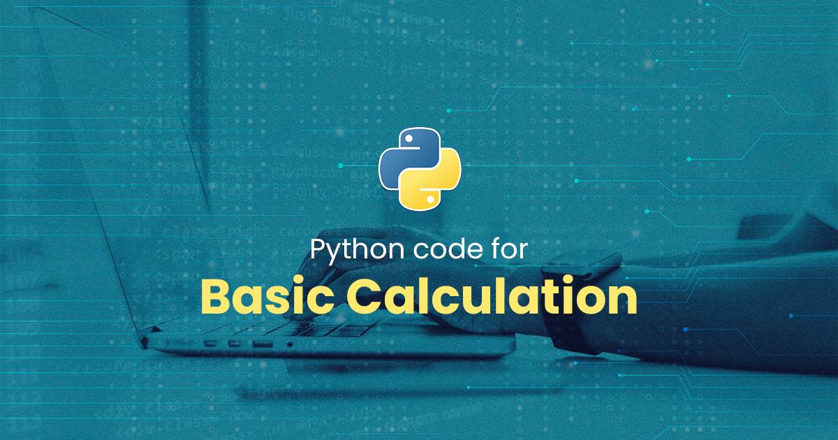 Arithmetic Operations for Python Programming