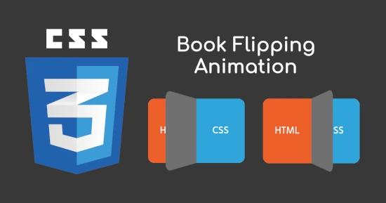 Book Flipping Animation for CSS