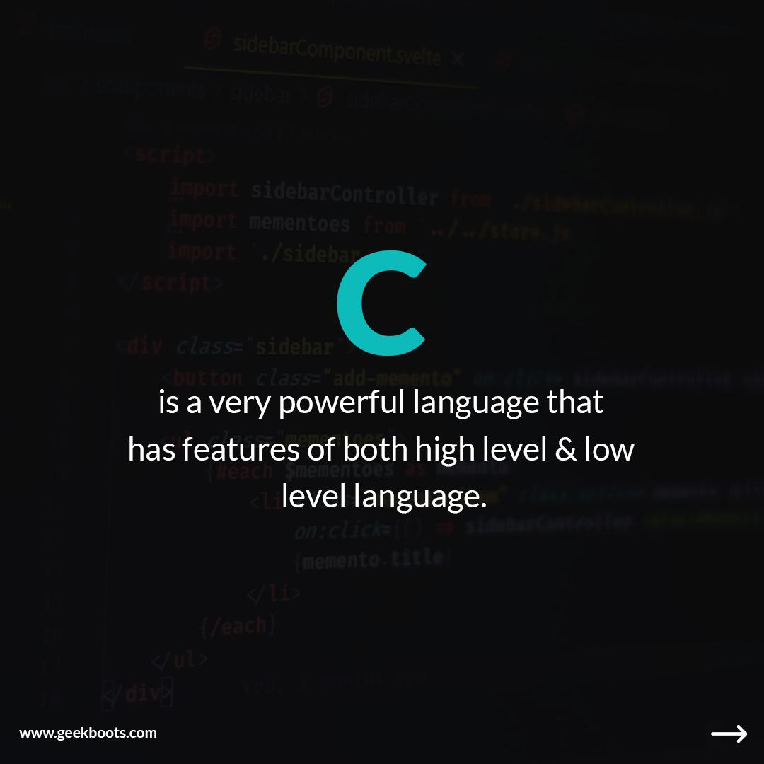 10 interesting facts about C language