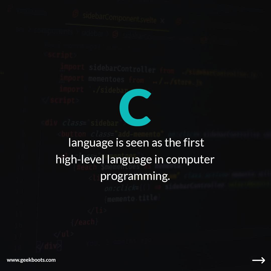 10 interesting facts about C language