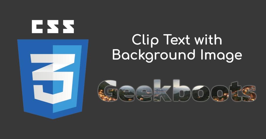 Clip Text with Background Image