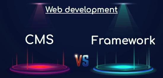 Difference between CMS and Framework in web development