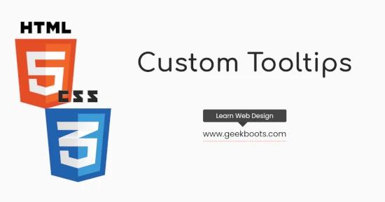 Custom Tooltips for CSS