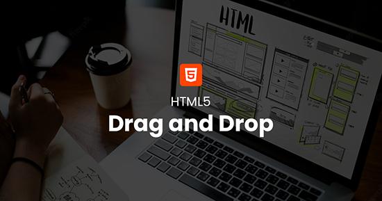 Drag and Drop for HTML5