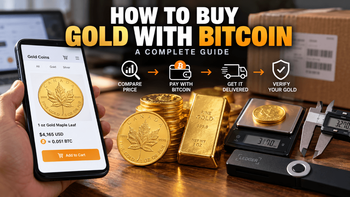 How to Buy Gold With Bitcoin: A Complete Guide to Paying, Verifying, and Storing Gold