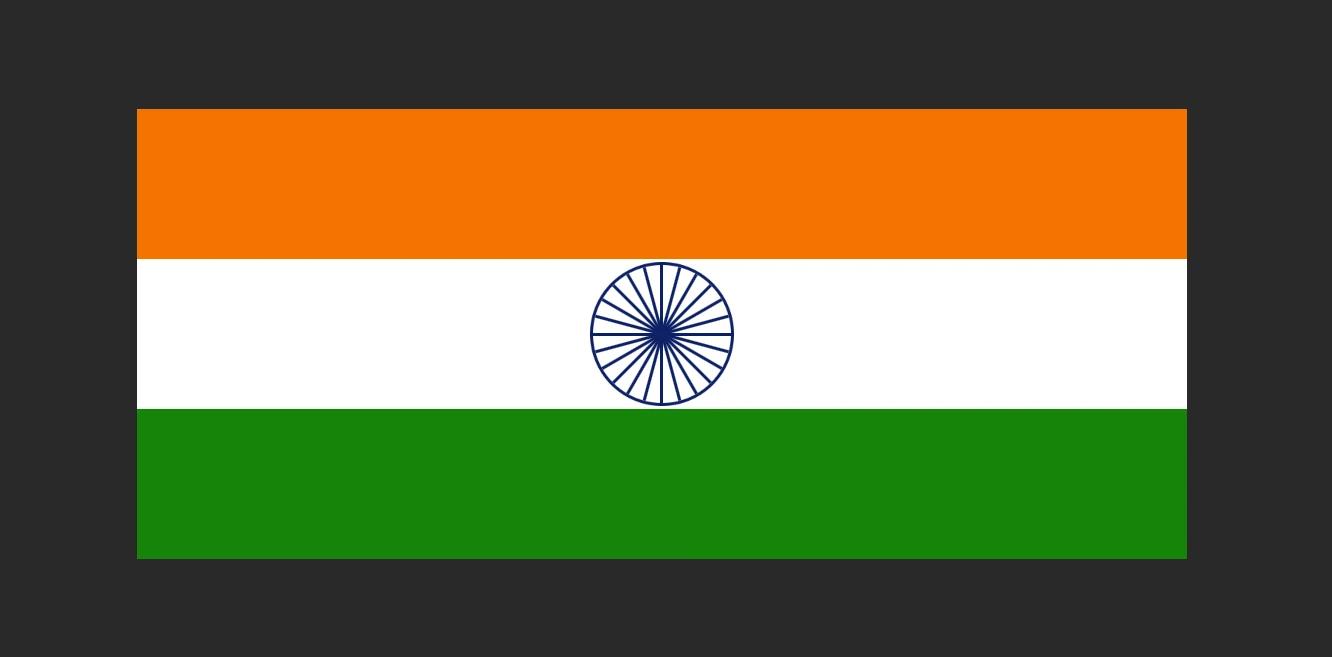 Indian National FlagWorking Sample0