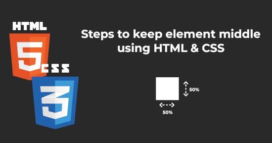Keep Element in the Middle for CSS