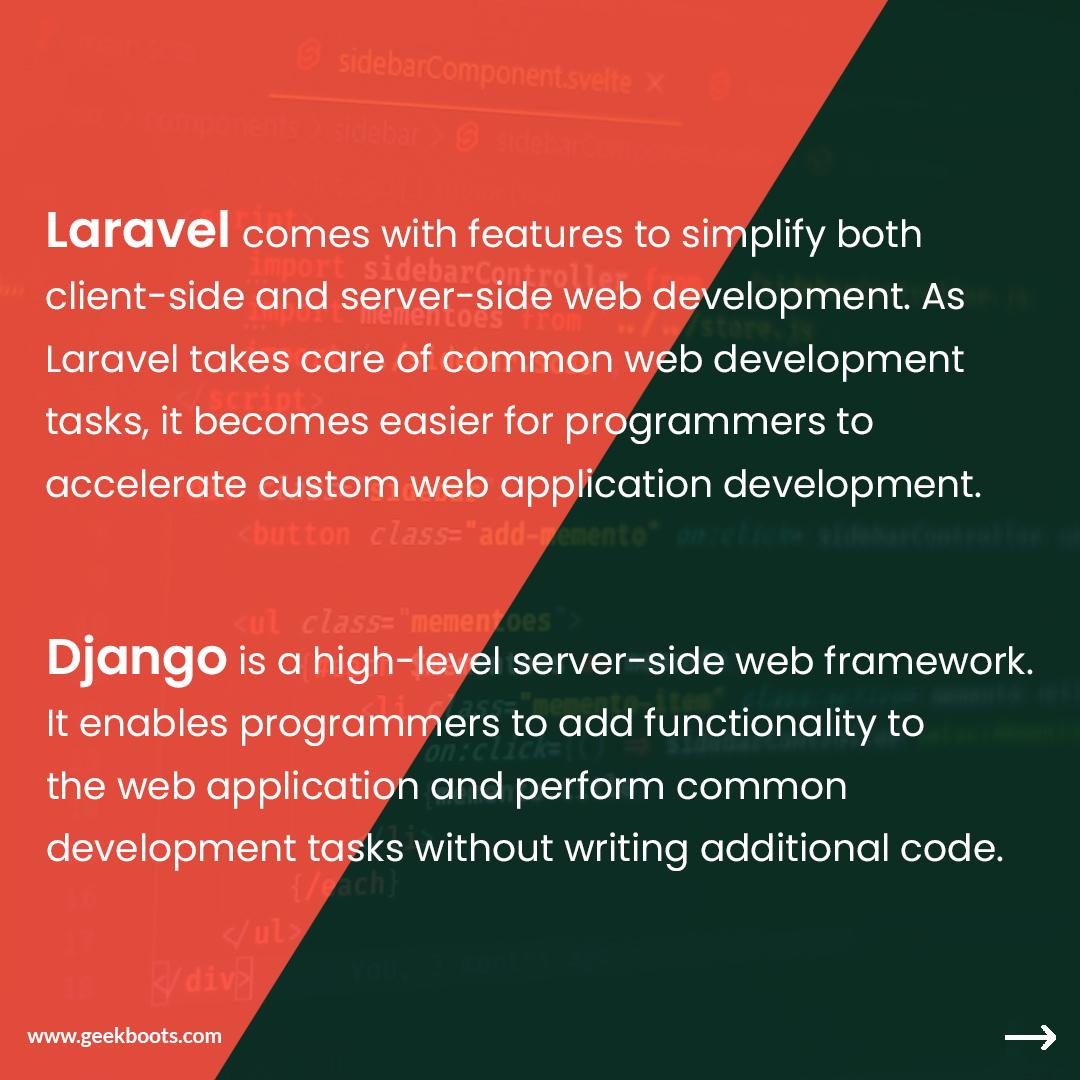 Django vs Laravel for Rest API