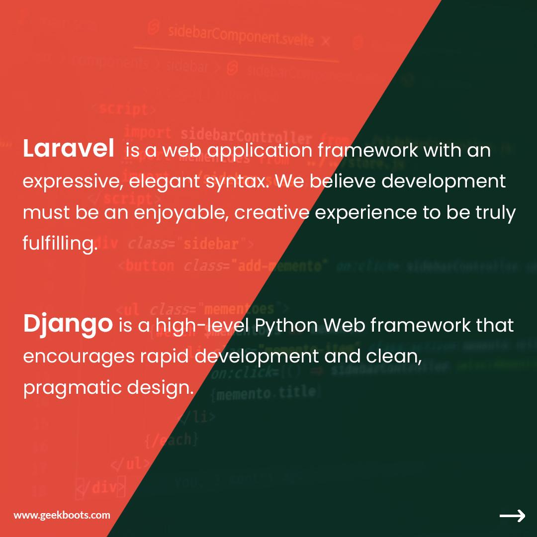 Django vs Laravel for Rest API