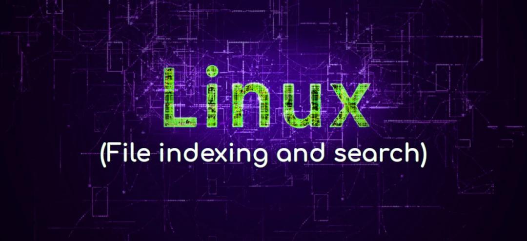 How Linux file indexing and search works?