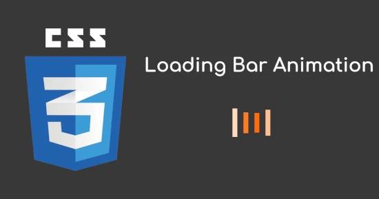 Loading Bar Animation for CSS