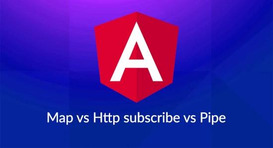 Http subscribe vs map vs pipe in Angular