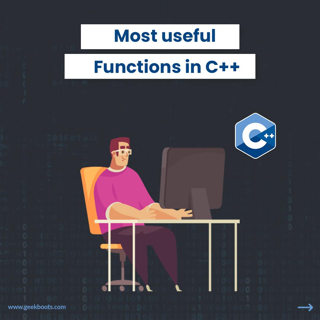 11 most useful functions in C++