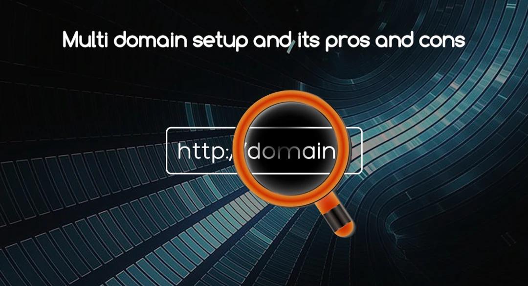 Multi domain setup and its pros and cons