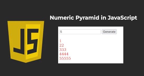 Numeric Pyramid for JavaScript