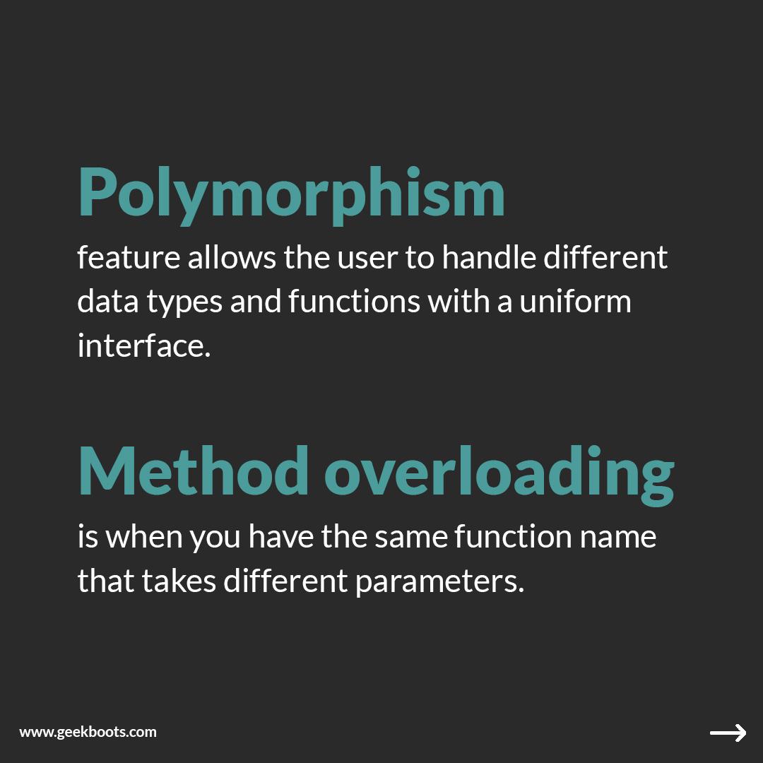 Polymorphism vs Method Overloading