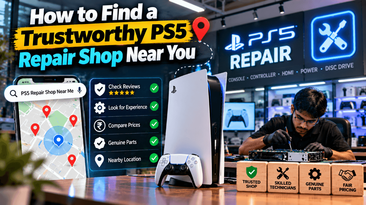 How to Find a Trustworthy PS5 Repair Shop Near You
