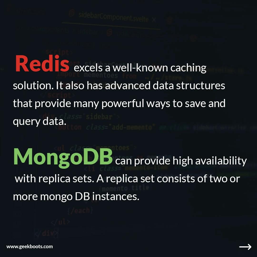 Redis vs MongoDB - which is better for your next project?