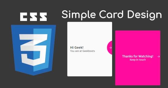 Card Design with clip-path for CSS