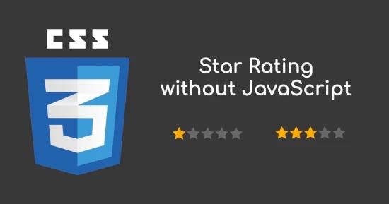 Star Rating for CSS