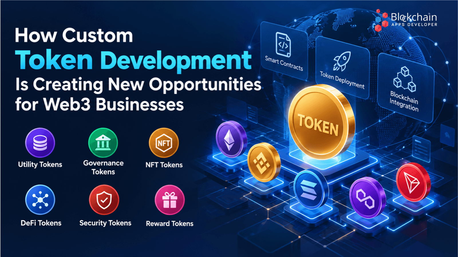 How Custom Token Development Is Creating New Opportunities for Web3 Businesses