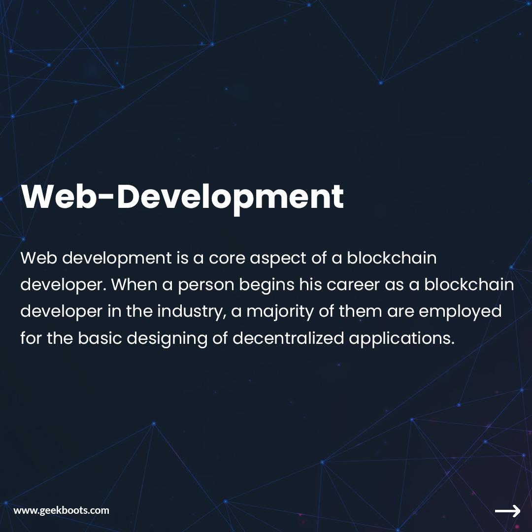 Must have skills to become a blockchain developer