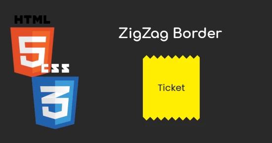 ZigZag Border for CSS